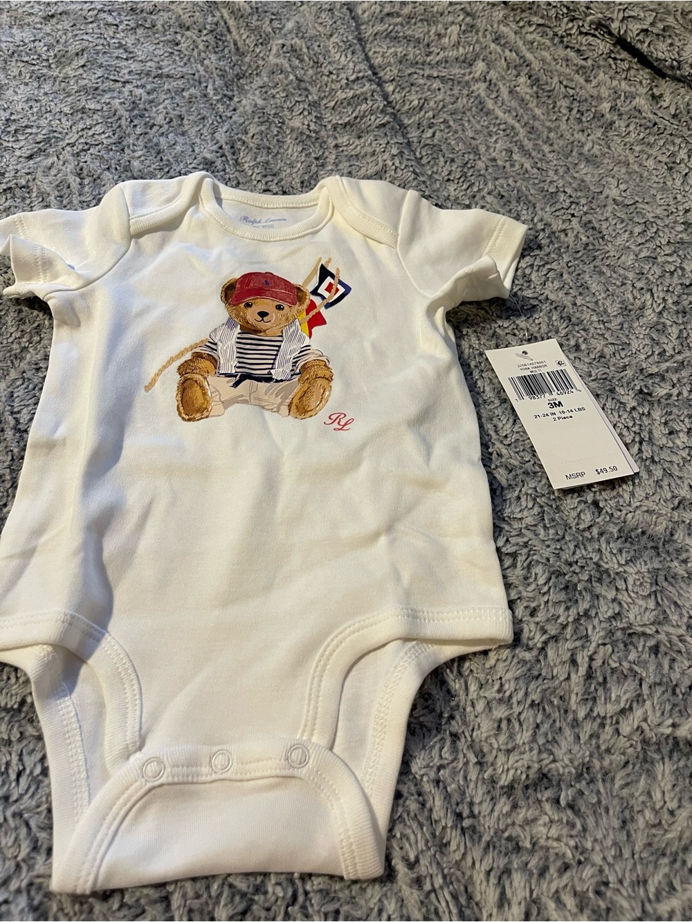Ralph Lauren onesie nwt